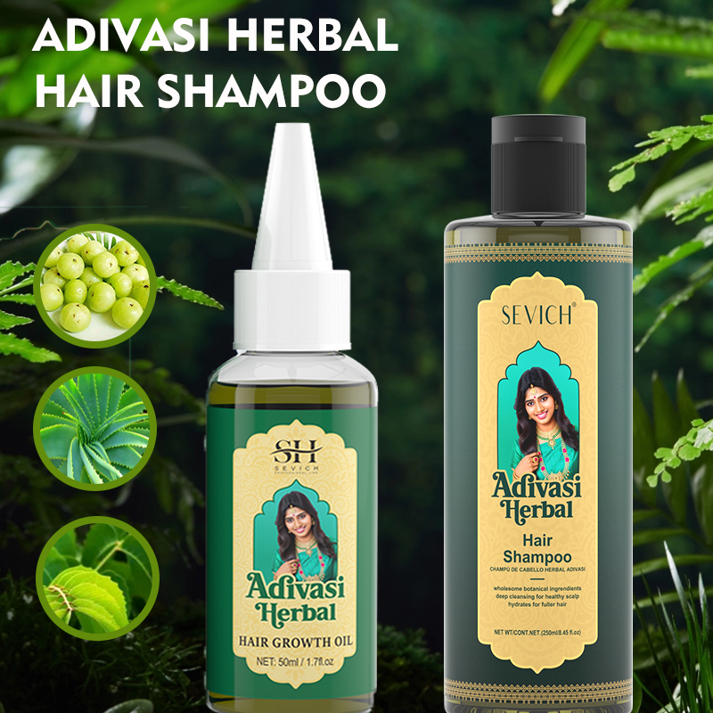 Hair Care India - 250ml Original India Adivasi Szampon ziołowy