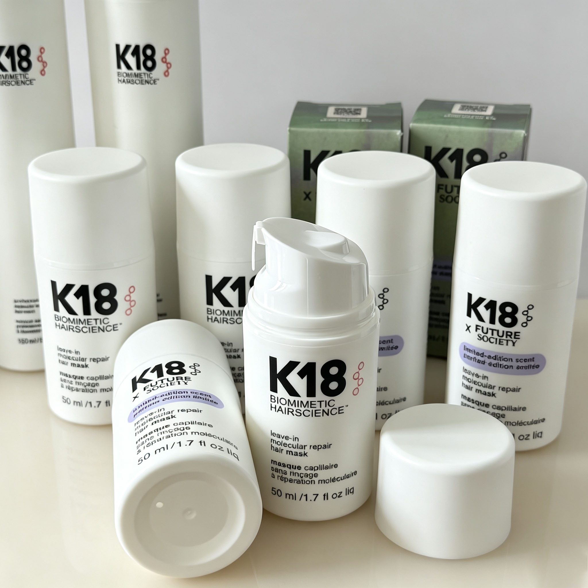Hair Care K18 - Bestseller K18 Bezspłukiwana Molekularna Maska Keratynowa