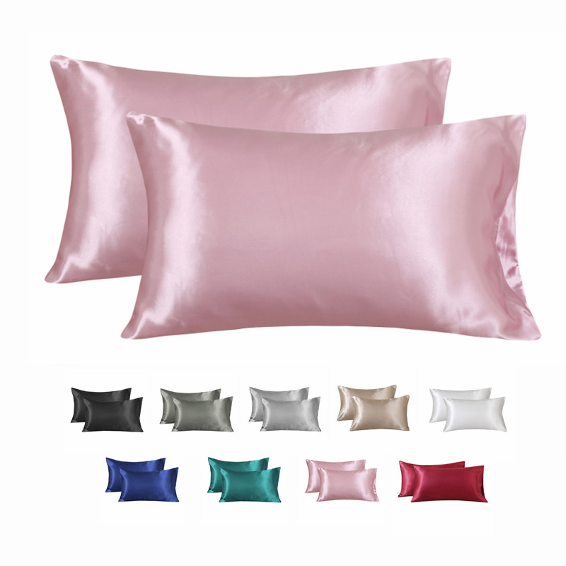 Satin Pillowcase Silk - Poszewka na poduszkę imitująca jedwab, satynowa