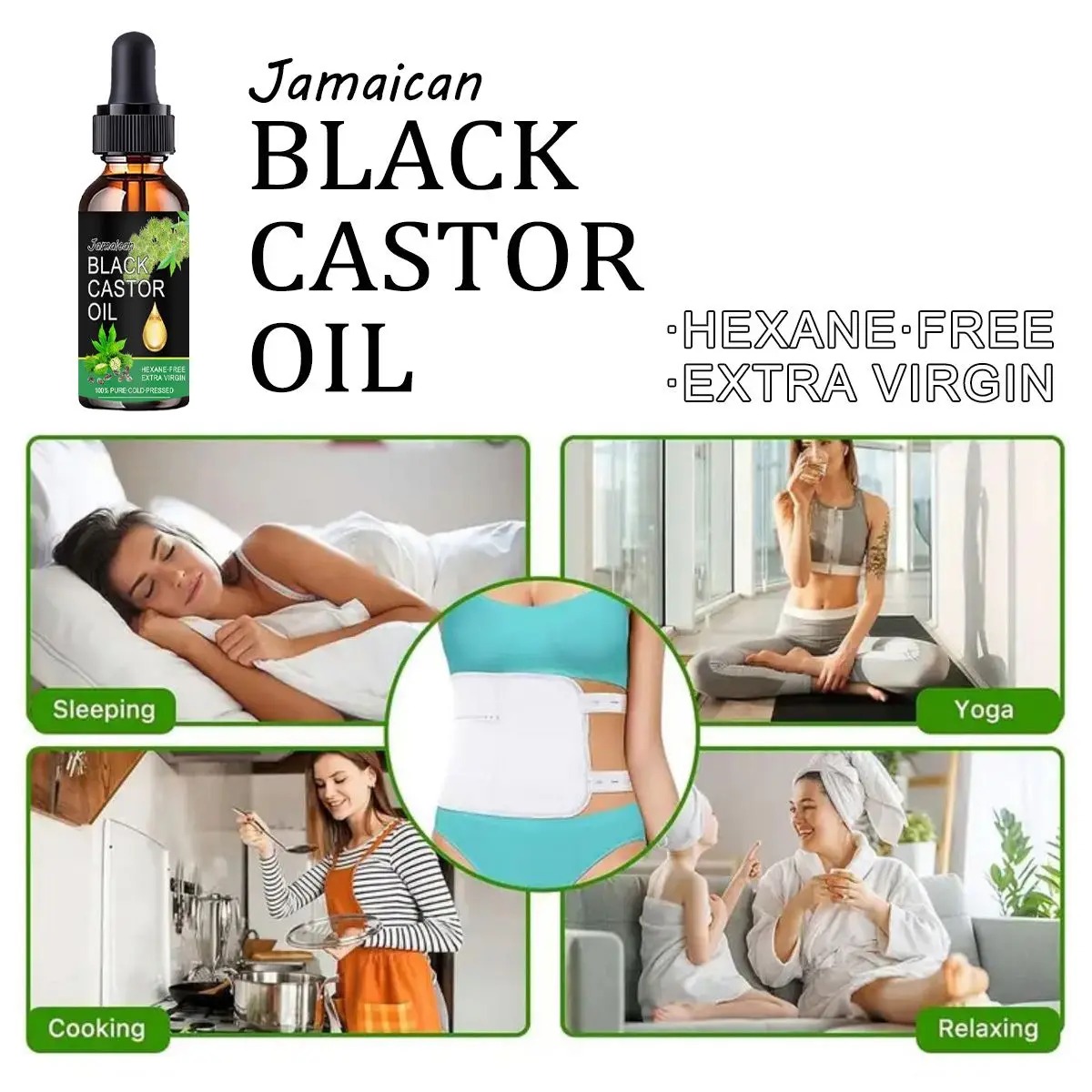 Czarny olej rycynowy Zdrowy or – Castor Oil Cold Press recenzja i cena