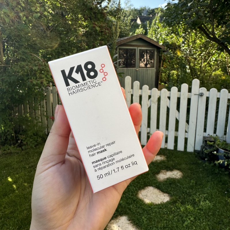 Maska do włosów bez spłukiwani – Hair Care K18 recenzja i cena