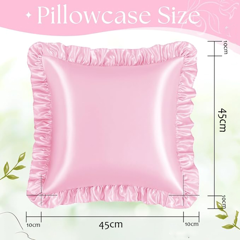 2 szt. satynowych poszewek na  – Satin Pillowcase Silk recenzja i cena